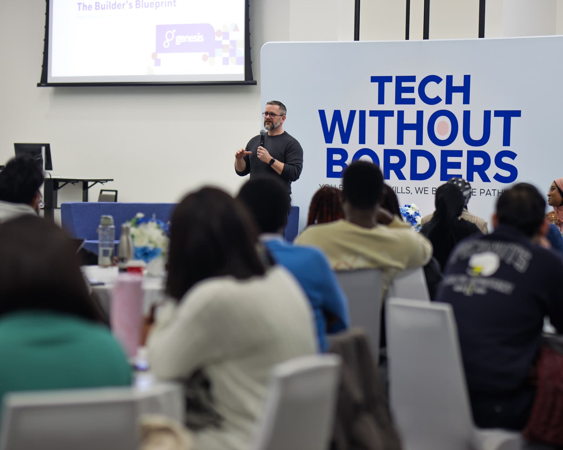 TechNest community at an event