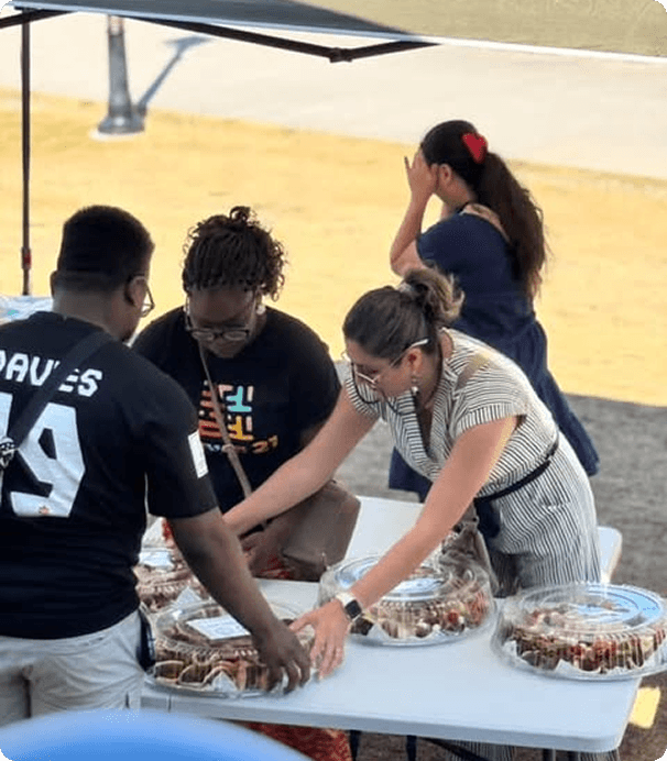 TechNest community at an event